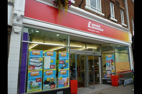 Tiverton Woolworths, shown here in September 2011, was initially an Alworths but is now a Poundstretcher